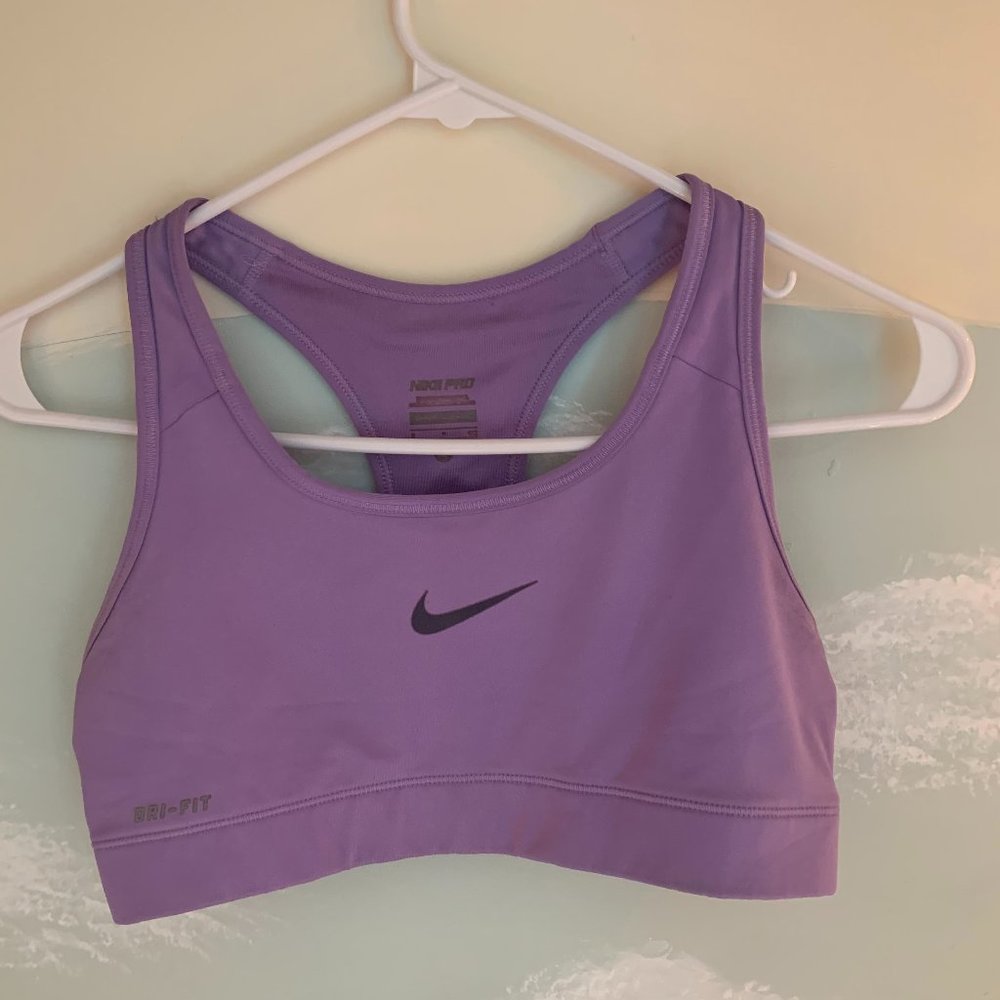 NIKE Women's Purple Running Sports Bra Size S